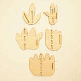 Dino Stomps (Set of 5)