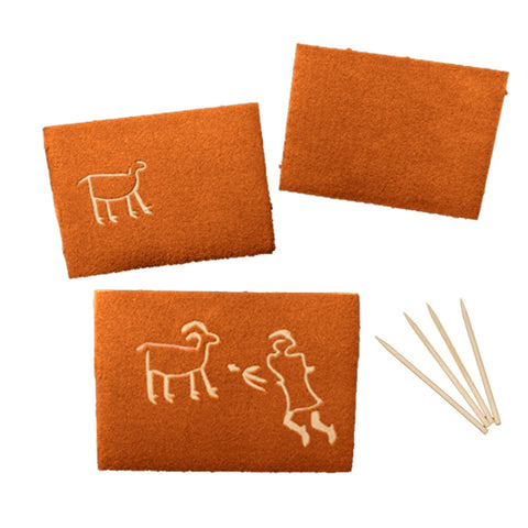 Sand Scratch Boards aka Rock Art Boards  buy Individually or in Bulk - Jurassic Sands