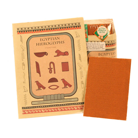 Egyptian Hieroglyphic Rock Art Pack With Guide - Jurassic Sands