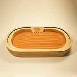 Oval Sensory Tray with Lid