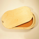Oval Sensory Tray with Lid