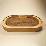 Oval Sensory Tray with Lid