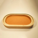 Oval Sensory Tray with Lid