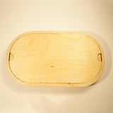 Oval Sensory Tray with Lid