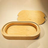 Oval Sensory Tray with Lid