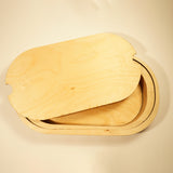 Oval Sensory Tray with Lid