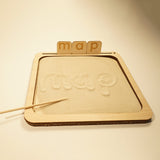All-Natural Wood Writing Trays