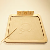 All-Natural Wood Writing Trays