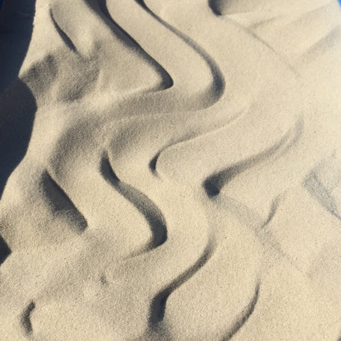 White Velvet Jurassic Therapy Beach Sand