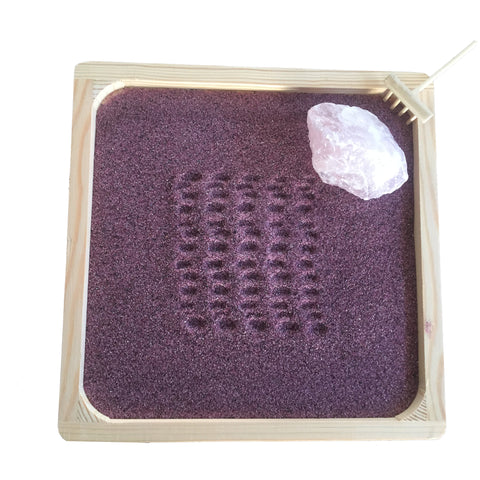 Purple Pink Garnet Jurassic Zen Sand